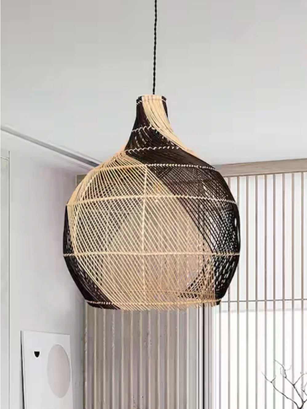 Elle 1-Light Modern Coastal Pendant Light
